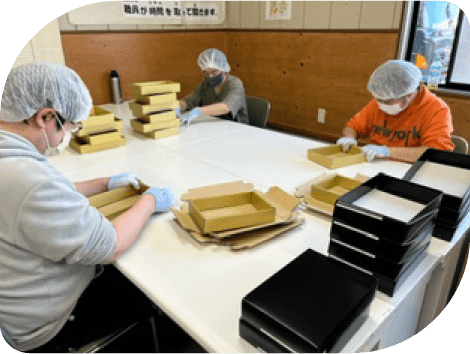 利用者の活動の様子